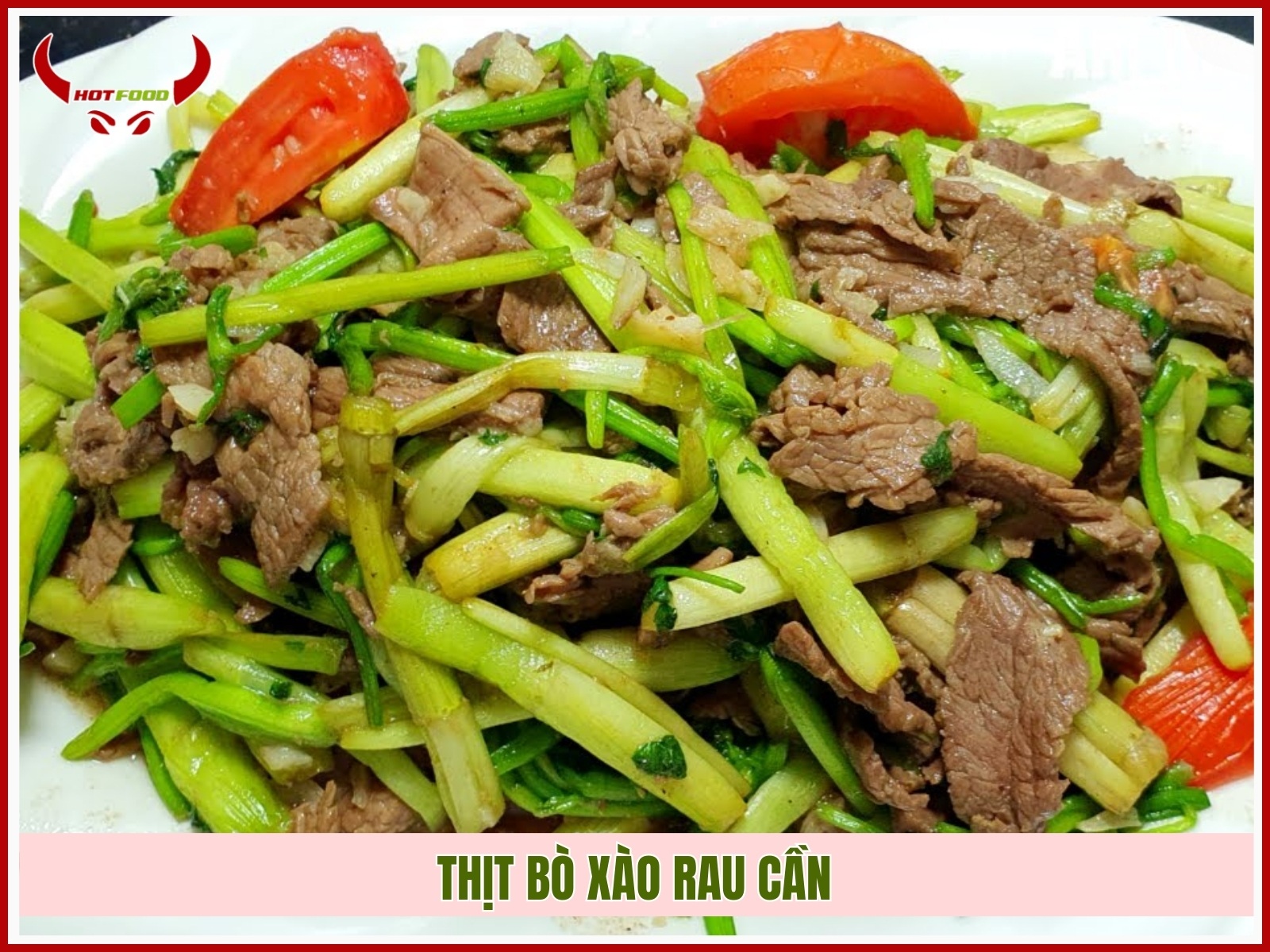 Thit bo xao rau can