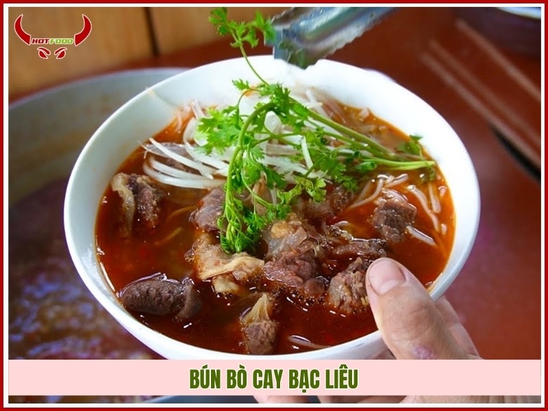 Bún bò cay Bạc Liêu