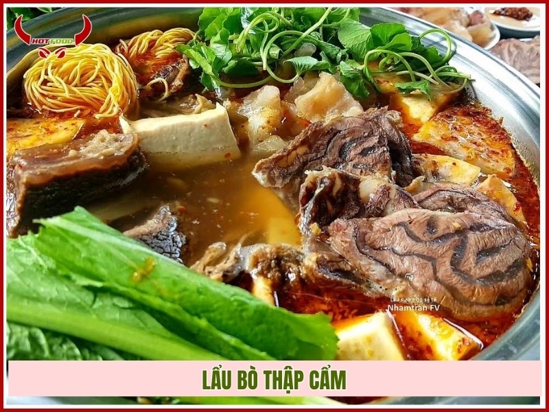 Lẩu bò thập cẩm