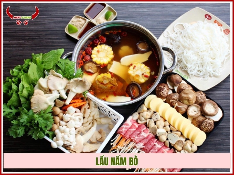 Lẩu nấm bò