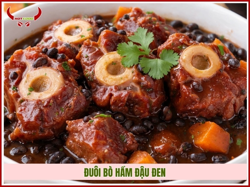 Đuôi bò hầm đậu đen