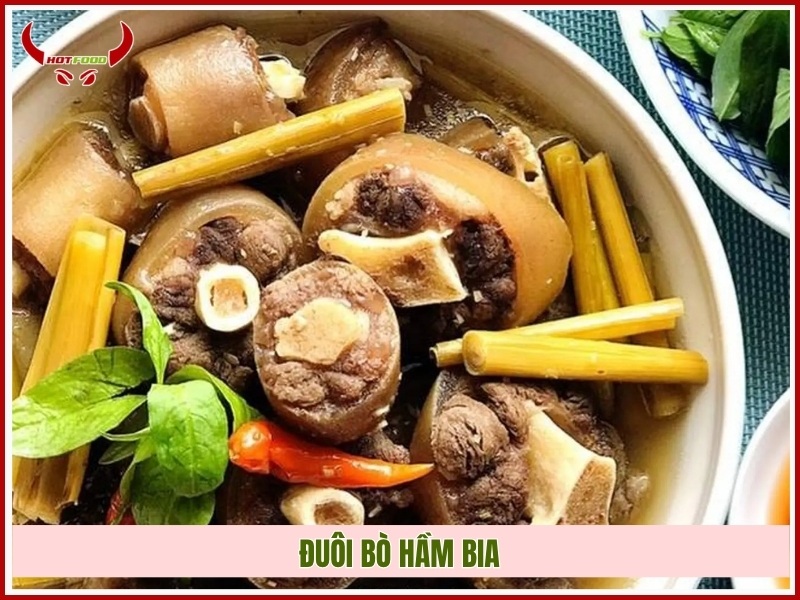 Đuôi bò hầm bia