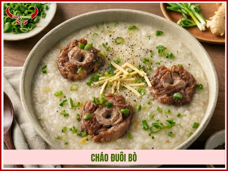 Cháo đuôi bò