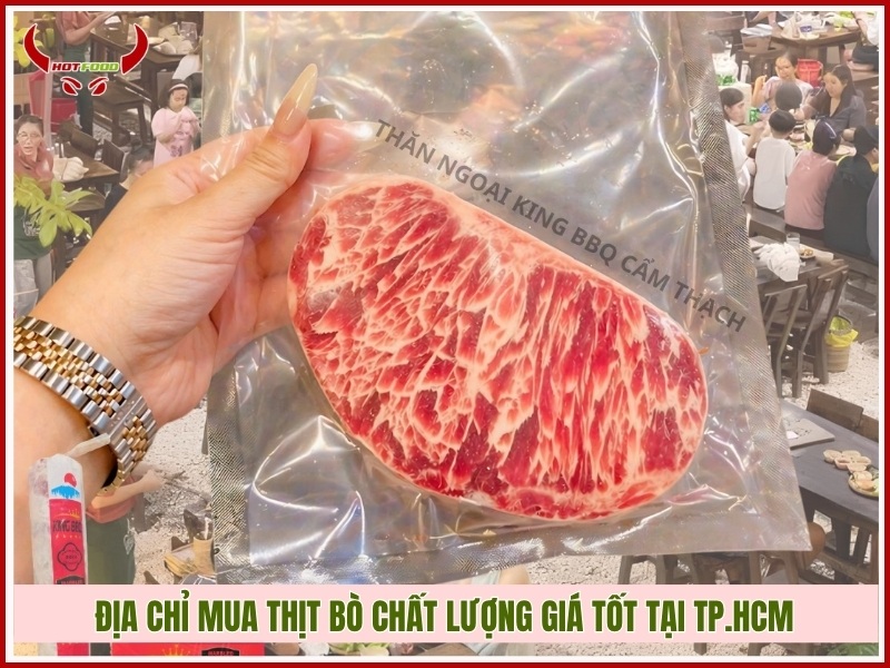 Địa chỉ mua thịt bò chất lượng giá tốt tại TP.HCM