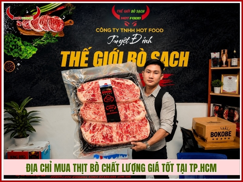 Địa chỉ mua thịt bò chất lượng giá tốt tại TP.HCM