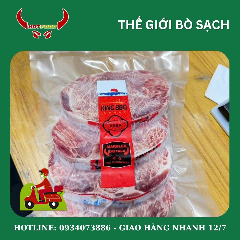 Giá trị dinh dưỡng của đầu thăn trâu bông tuyết King BBQ