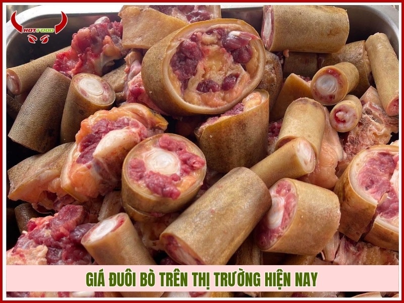 Giá đuôi bò trên thị trường hiện nay