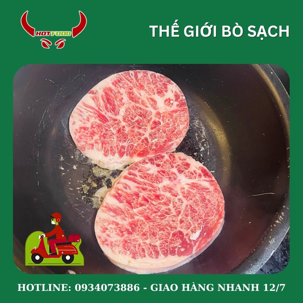 Đặt mua lõi vai bò bông tuyết BOKOBE chính hãng tại Thế Giới Bò Sạch
