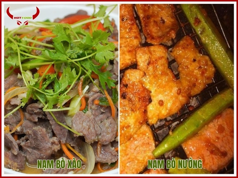 món ngon từ nạm bò