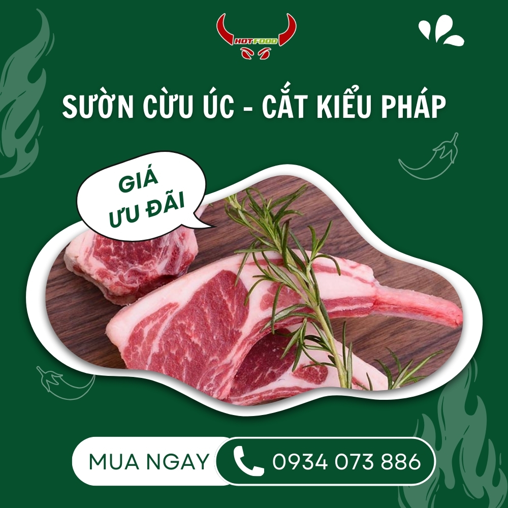 Suon Cuu Uc cat kieu Phap Nghe thuat am thuc dinh cao