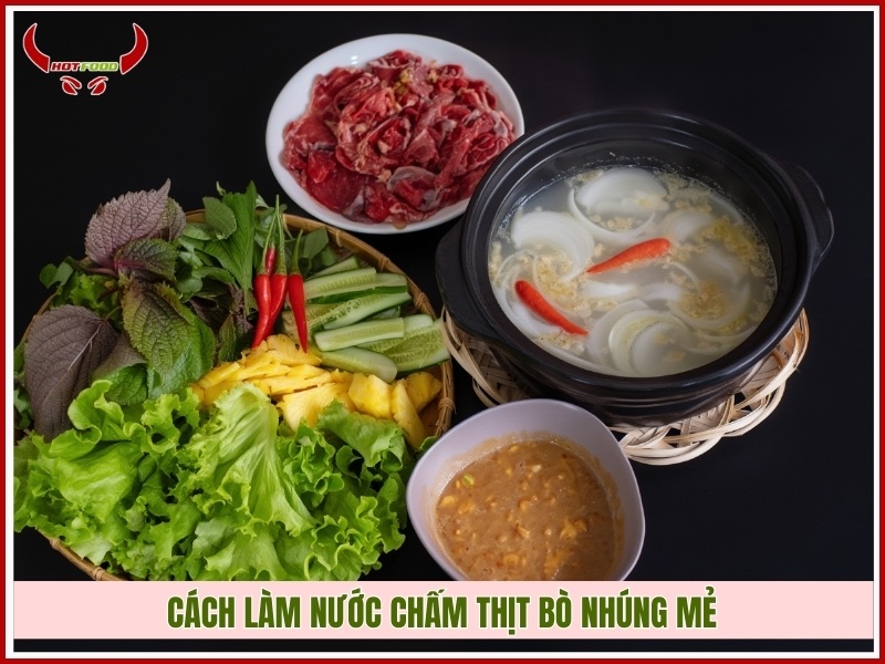 Thành phẩm thịt bò nhúng mẻ