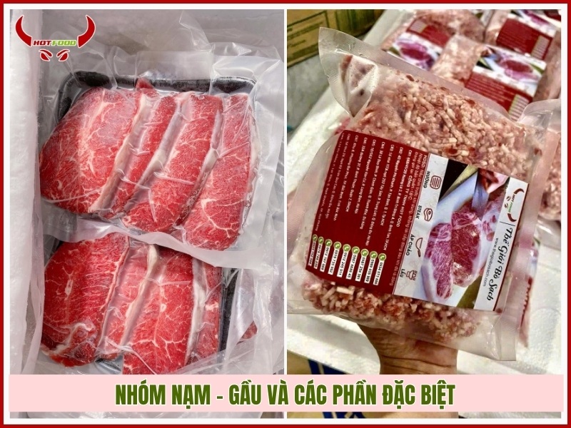 Nhóm nạm – gầu và các phần đặc biệt