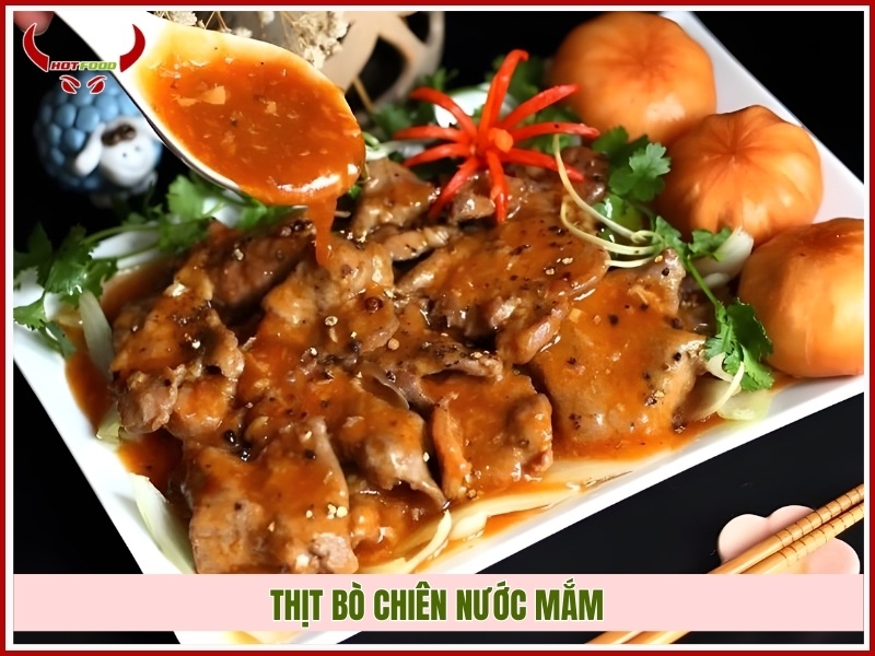 Thịt bò chiên nước mắm