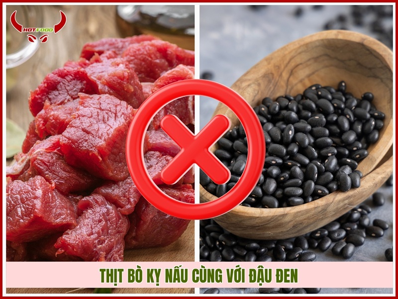 Thịt bò kỵ đậu đen