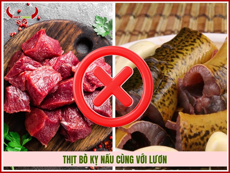 Thịt bò kỵ lươn