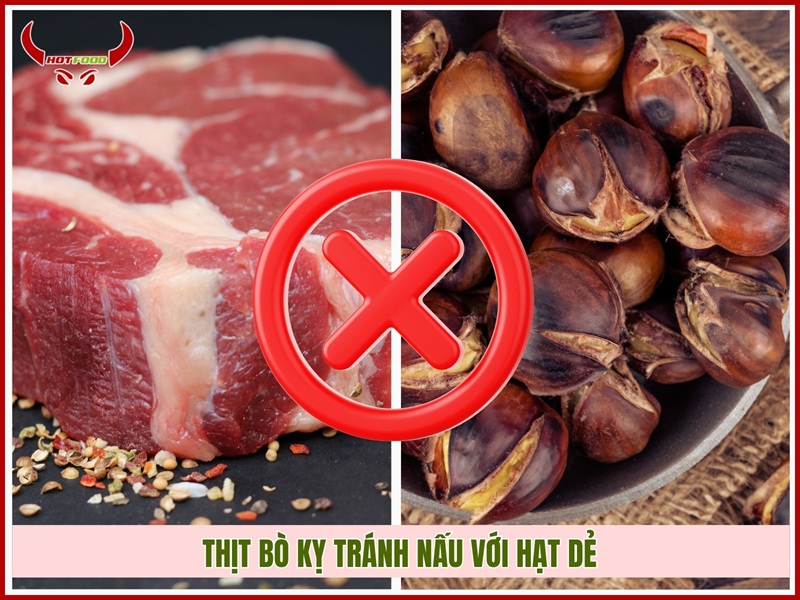 Thịt bò kỵ hạt dẻ