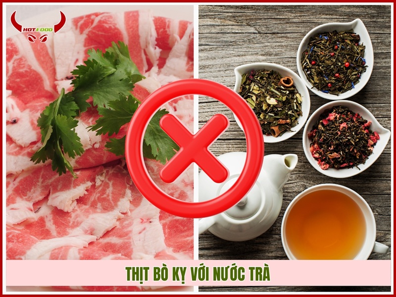 Thịt bò kỵ nước trà