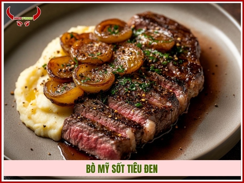 Bò Mỹ sốt tiêu đen