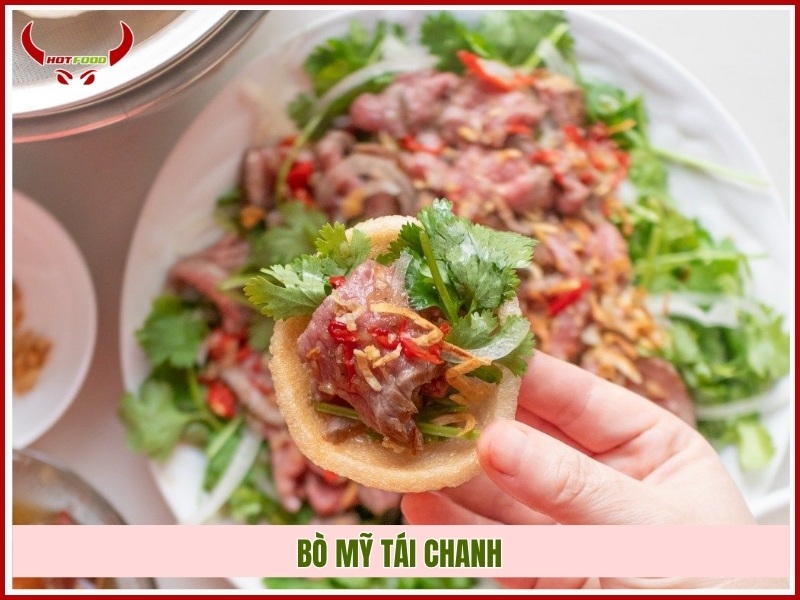 Bò Mỹ tái chanh