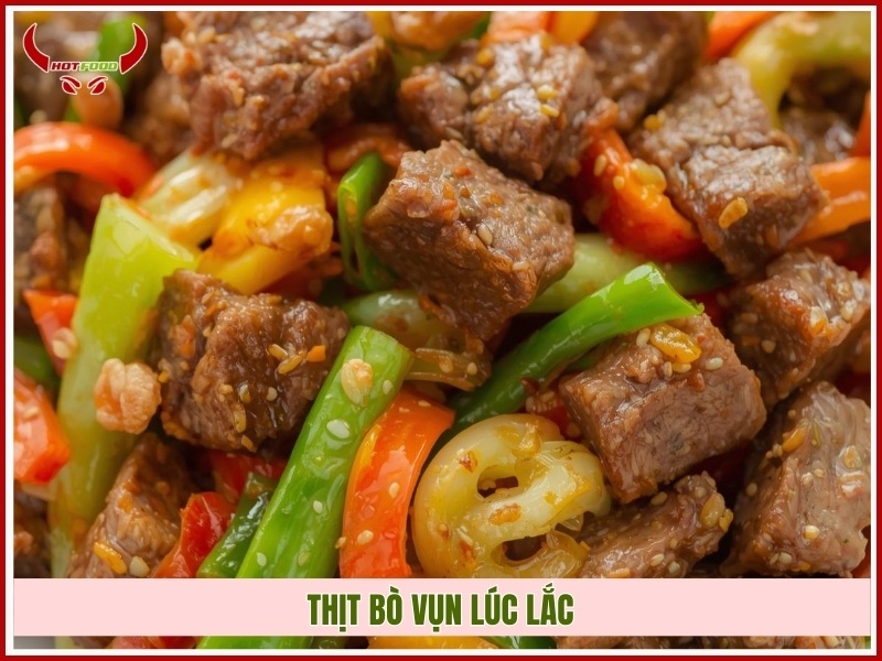 Thịt bò vụn lúc lắc