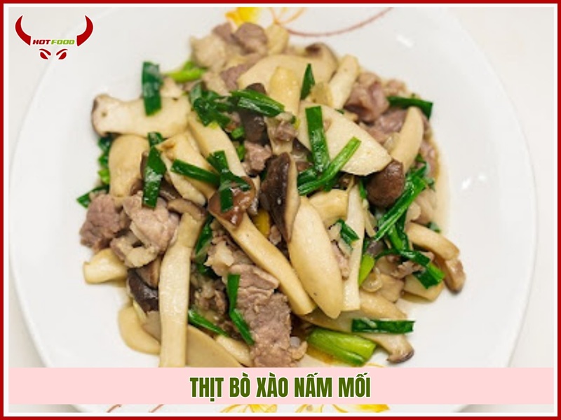 Thit bo xao nam moi de thuc hien