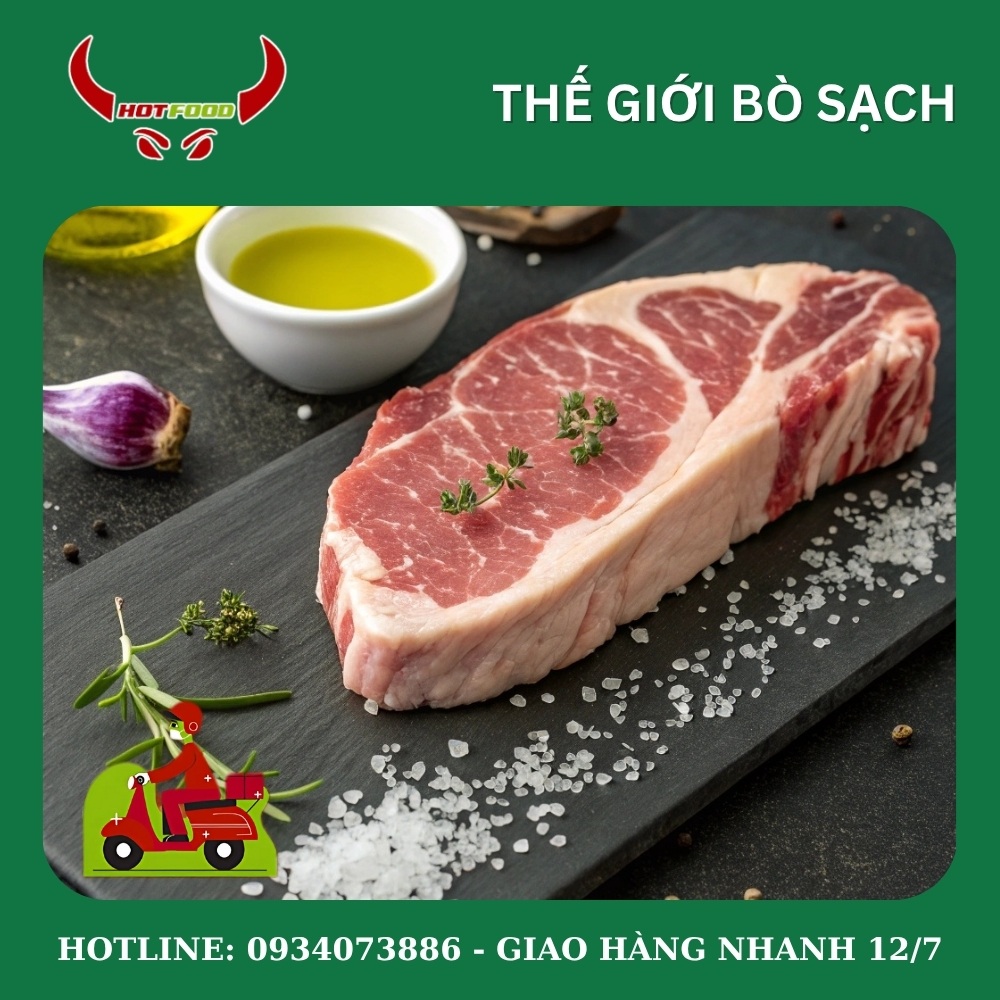 Meo bao quan thit lung truoc heo IBERICO