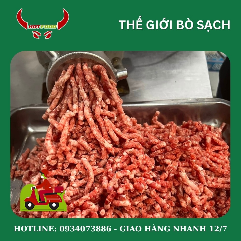 Đặc điểm nổi bật của thịt xay trâu bông tuyết