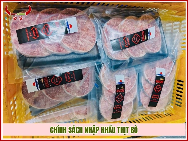 Chính sách nhập khẩu thịt bò