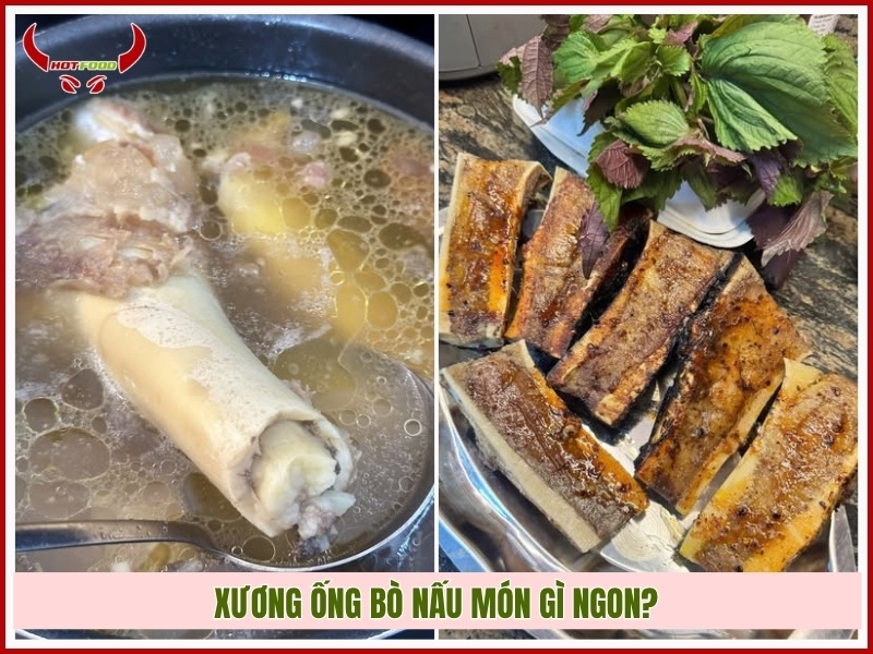 Xương ống bò nấu món gì ngon?