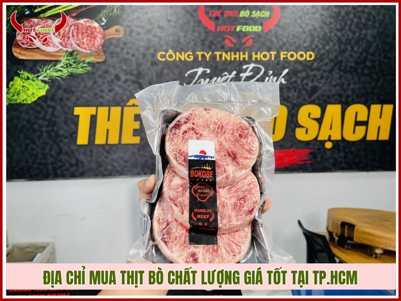 Địa chỉ mua thịt bò chất lượng giá tốt tại TP.HCM