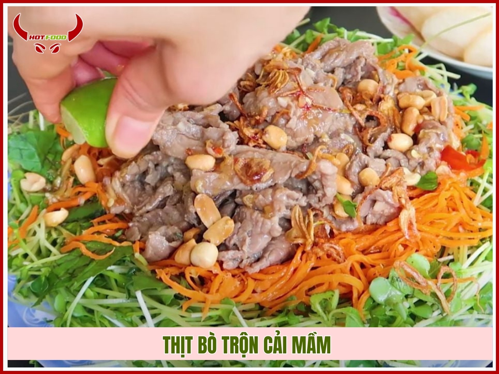 Thit bo tron cai mam 