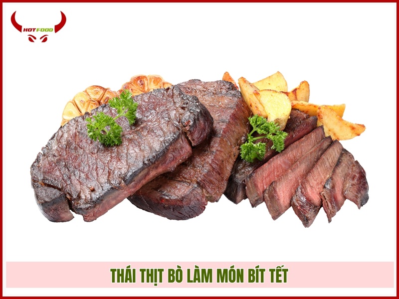 cách cắt thịt bò món nướng
