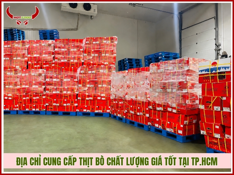 Địa chỉ cung cấp thịt bò chất lượng giá tốt tại TP.HCM