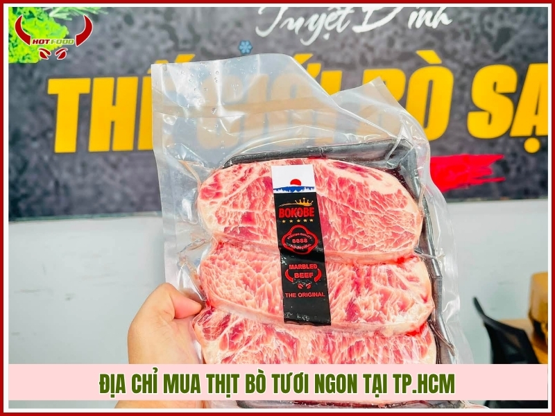 Địa chỉ mua thịt bò tươi ngon tại TP.HCM