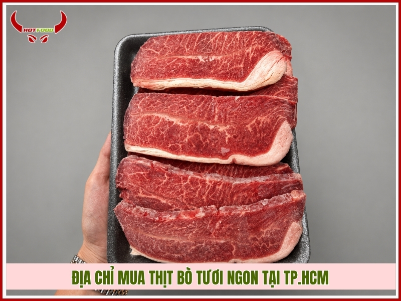 Địa chỉ mua thịt bò tươi ngon tại TP.HCM