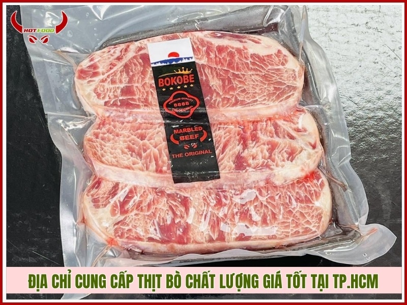 Địa chỉ cung cấp thịt bò chất lượng giá tốt tại TP.HCM