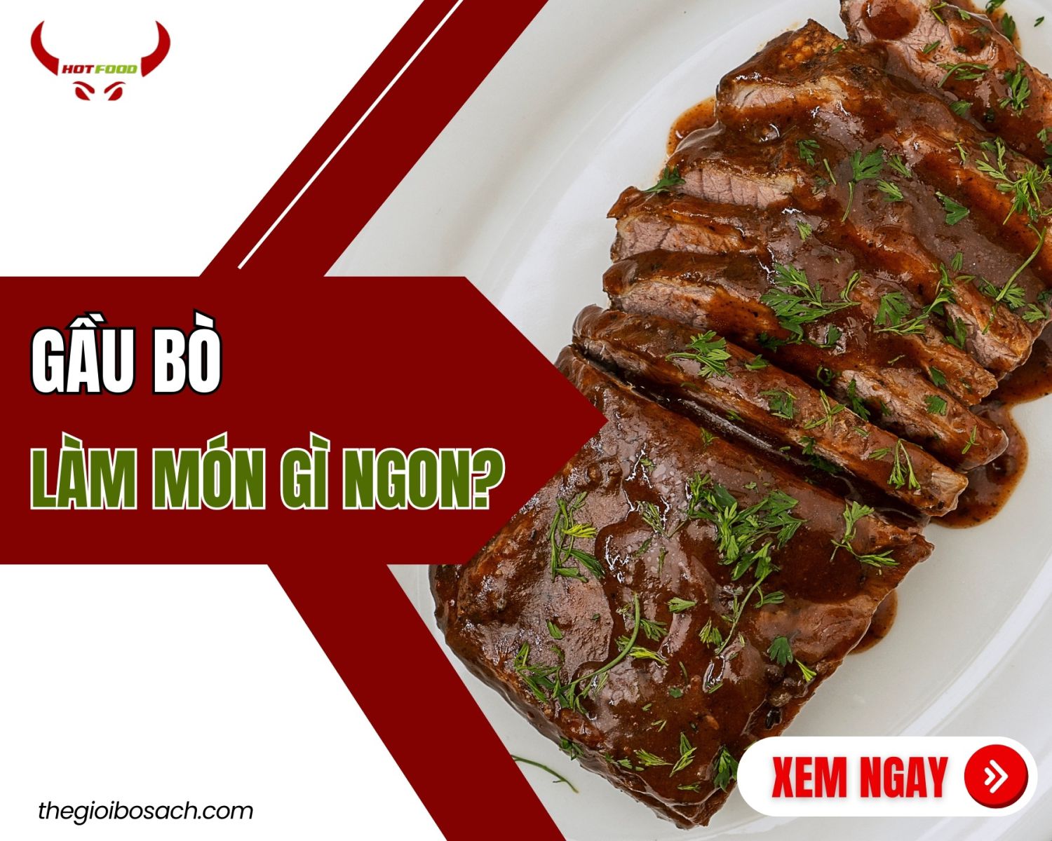 Gau bo lam mon gi ngon