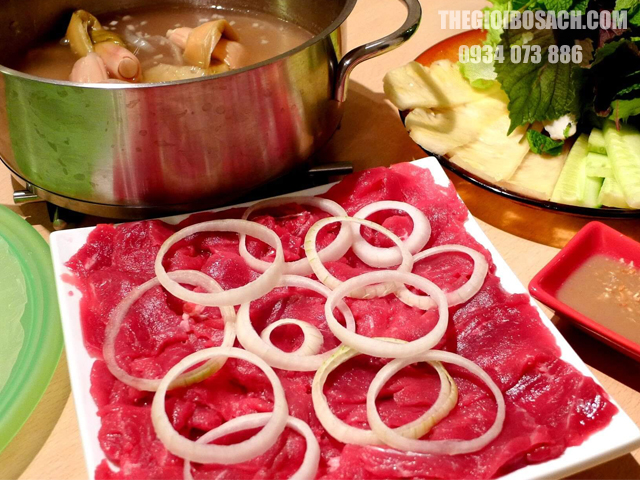 Các bước thực hiện nấu lẫu thịt bò mỹ