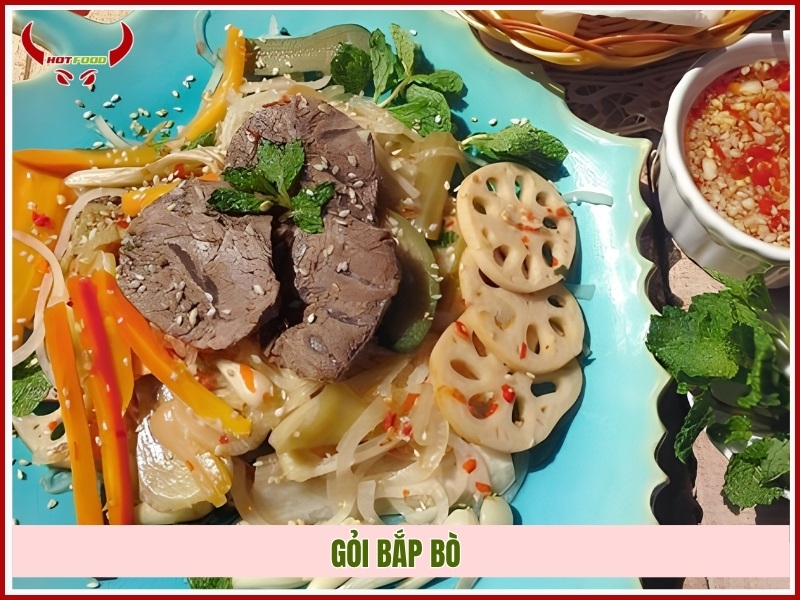 GỎI BẮP BÒ