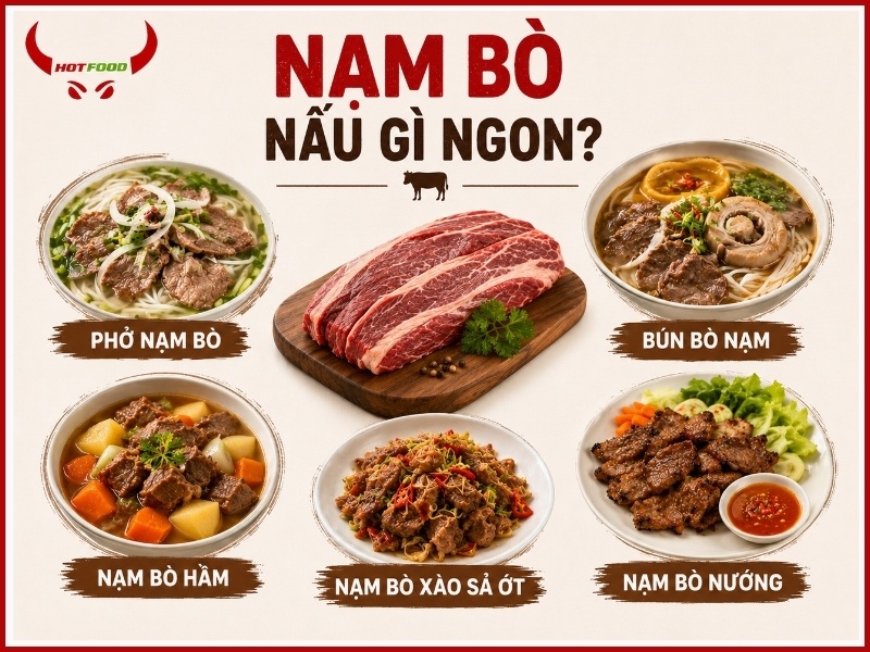 Nạm bò nấu gì ngon?