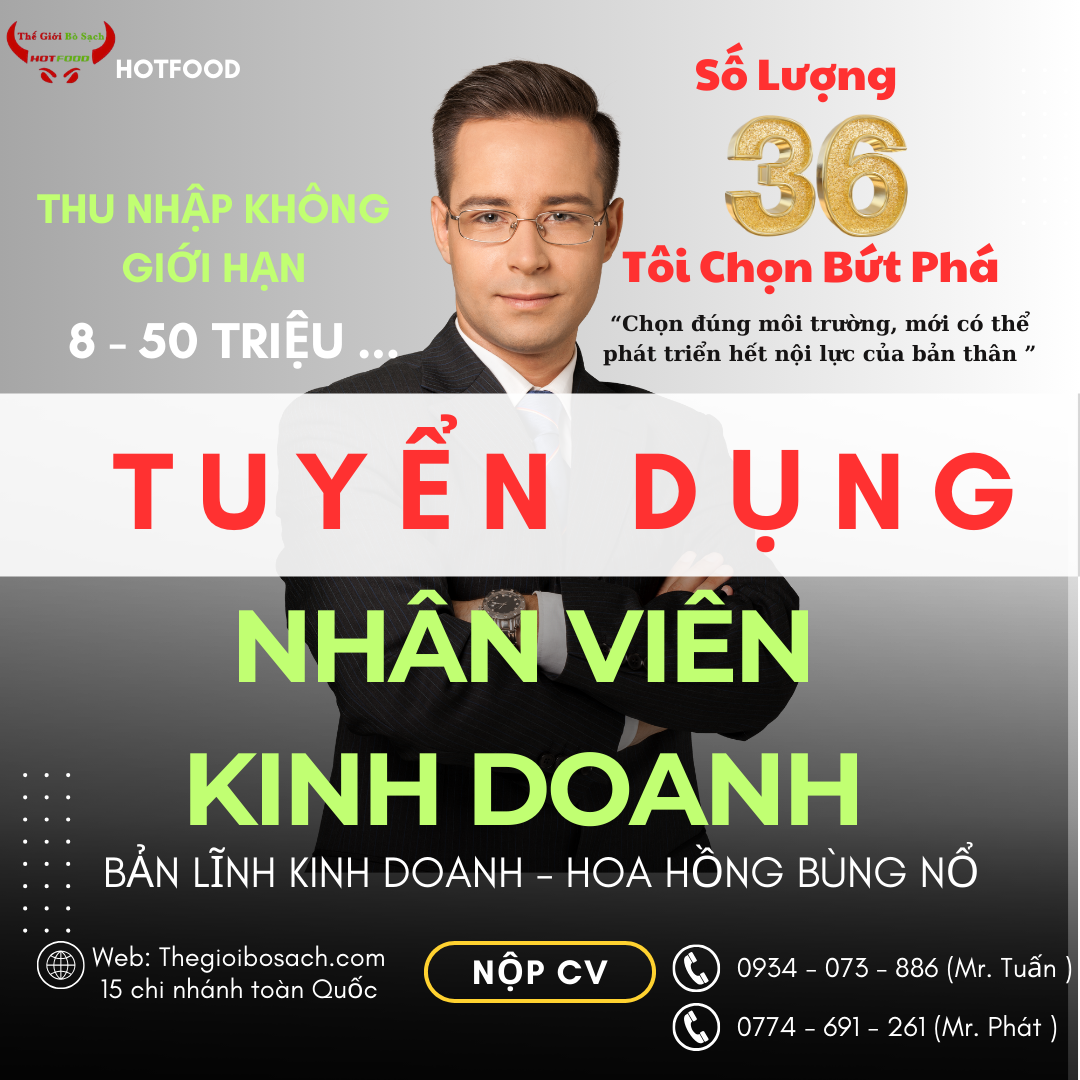 tuyển dụng nhân viên kinh doanh