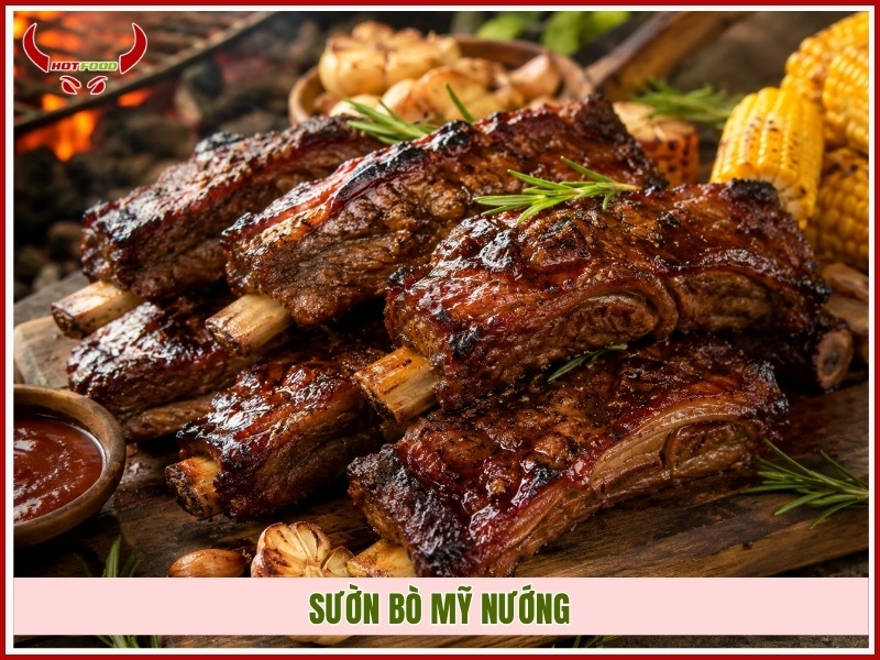 Sườn bò Mỹ nướng