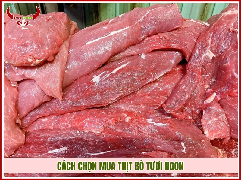 Cách chọn mua thịt bò tươi ngon