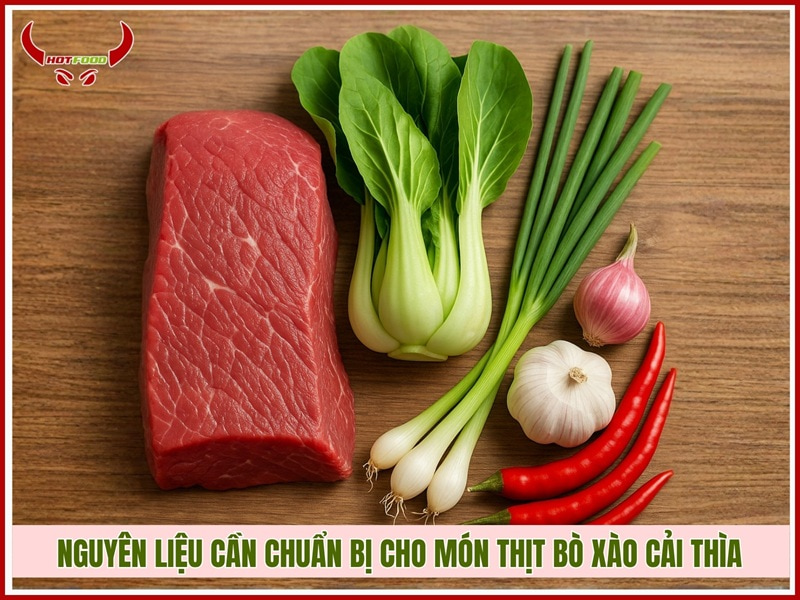 Nguyên liệu cần chuẩn bị (cho 3 - 4 người ăn)