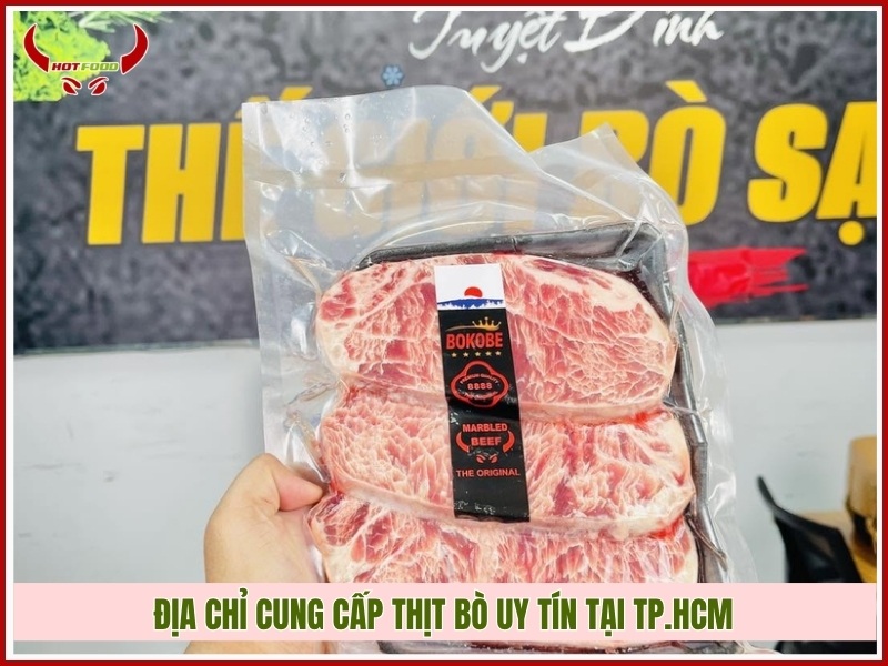 Địa chỉ cung cấp thịt bò uy tín tại TP.HCM