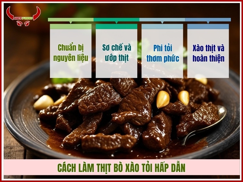 Huong dan cach lam thit bo xao toi hap dan