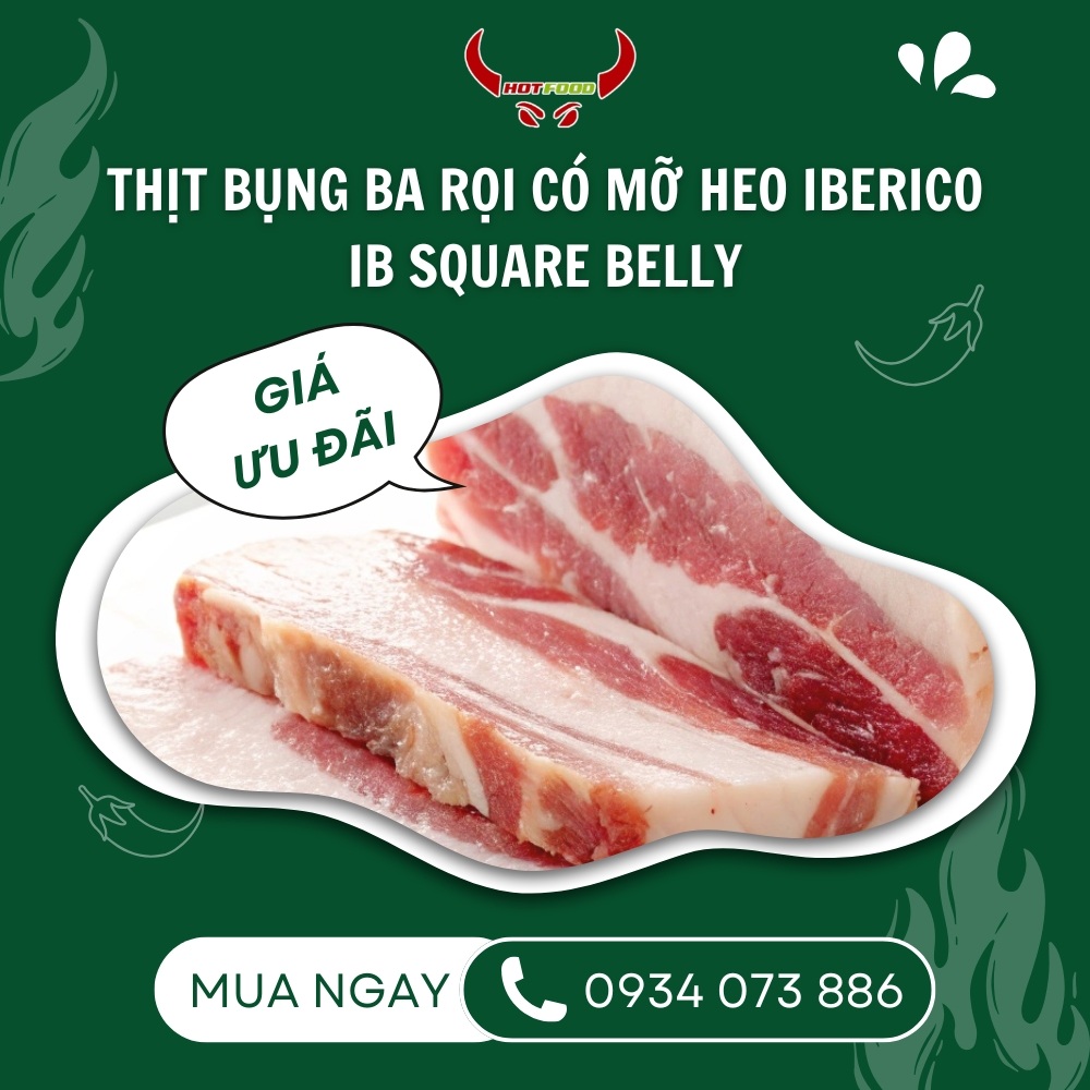 thit bung ba roi co mo heo iberico la gi