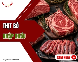 Top 5 loại thịt bò nhập khẩu được ưa chuộng NHẤT Việt Nam