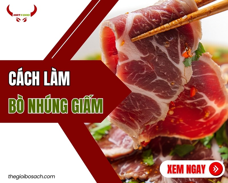 Cách Làm Bò Nhúng Giấm Ngon KHÓ CƯỠNG Tại Nhà