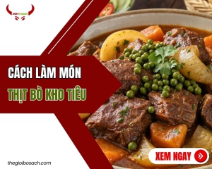 Cách Làm Món Thịt Bò Kho Tiêu Ngon và Đơn Giản